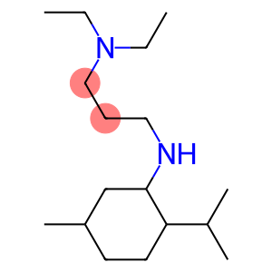 diethyl(3-{[5-methyl-2-(propan-2-yl)cyclohexyl]amino}propyl)amine