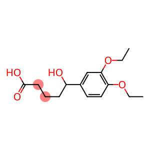 5-(3,4-diethoxyphenyl)-5-hydroxypentanoic acid