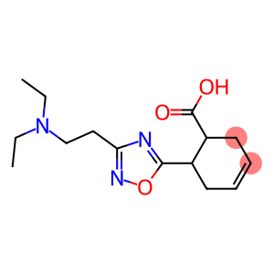 6-{3-[2-(diethylamino)ethyl]-1,2,4-oxadiazol-5-yl}cyclohex-3-ene-1-carboxylic acid