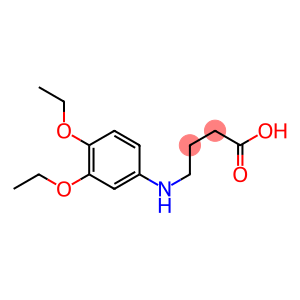 4-[(3,4-diethoxyphenyl)amino]butanoic acid