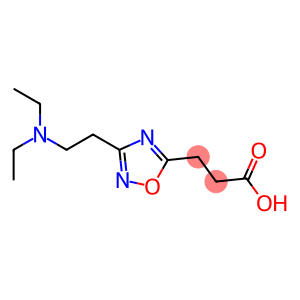 3-{3-[2-(diethylamino)ethyl]-1,2,4-oxadiazol-5-yl}propanoic acid