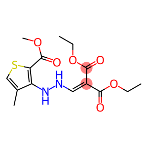 diethyl 2-({2-[2-(methoxycarbonyl)-4-methyl-3-thienyl]hydrazino}methylidene)malonate