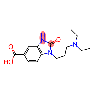 1-[3-(diethylamino)propyl]-2-oxo-2,3-dihydro-1H-1,3-benzodiazole-5-carboxylic acid