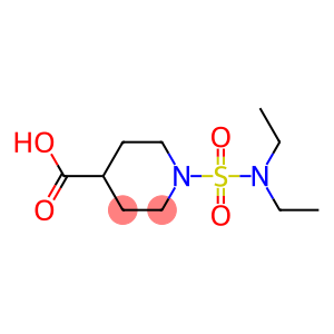 1-(diethylsulfamoyl)piperidine-4-carboxylic acid