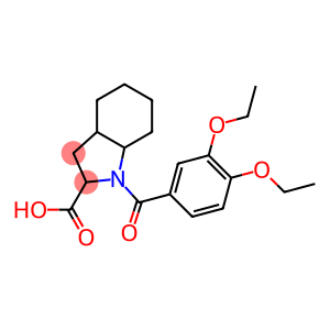 1-(3,4-Diethoxy-benzoyl)-octahydro-indole-2-carboxylic acid