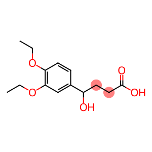 4-(3,4-diethoxyphenyl)-4-hydroxybutanoic acid