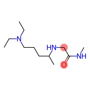 2-{[5-(diethylamino)pentan-2-yl]amino}-N-methylacetamide