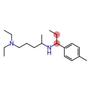 [5-(diethylamino)pentan-2-yl][1-(4-methylphenyl)propyl]amine