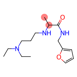 2-{[3-(diethylamino)propyl]amino}-N-(furan-2-ylmethyl)propanamide
