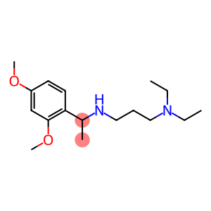 [3-(diethylamino)propyl][1-(2,4-dimethoxyphenyl)ethyl]amine