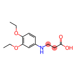 3-[(3,4-diethoxyphenyl)amino]propanoic acid