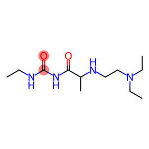 1-(2-{[2-(diethylamino)ethyl]amino}propanoyl)-3-ethylurea