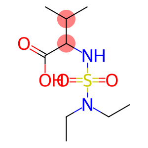 2-[(diethylsulfamoyl)amino]-3-methylbutanoic acid