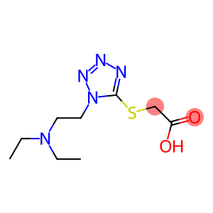 2-({1-[2-(diethylamino)ethyl]-1H-1,2,3,4-tetrazol-5-yl}sulfanyl)acetic acid