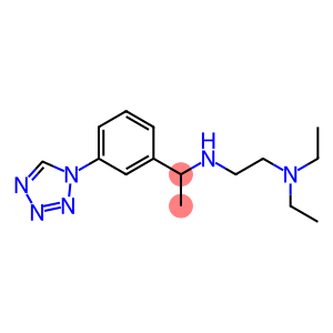 [2-(diethylamino)ethyl]({1-[3-(1H-1,2,3,4-tetrazol-1-yl)phenyl]ethyl})amine