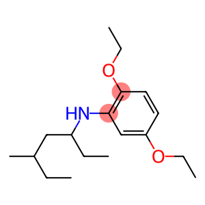 2,5-diethoxy-N-(5-methylheptan-3-yl)aniline