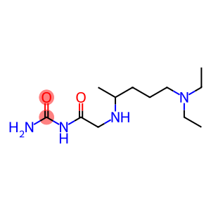 (2-{[5-(diethylamino)pentan-2-yl]amino}acetyl)urea