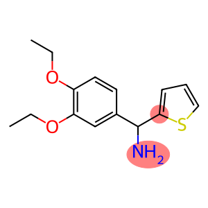 (3,4-diethoxyphenyl)(thiophen-2-yl)methanamine