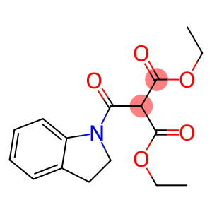 diethyl 2-(2,3-dihydro-1H-indol-1-ylcarbonyl)malonate