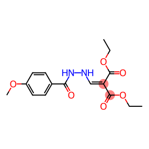 diethyl 2-{[2-(4-methoxybenzoyl)hydrazino]methylidene}malonate