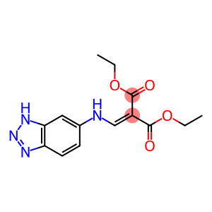 diethyl 2-[(1H-1,2,3-benzotriazol-6-ylamino)methylidene]malonate