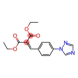 diethyl 2-{[4-(1H-1,2,4-triazol-1-yl)phenyl]methylene}malonate