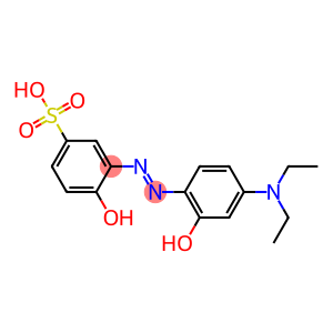 4'-DIETHYLAMINO-2',6-DIHYDROXYAZOBENZENE-3-SULFONICACID