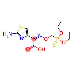 DIETHYLTHIOPHOSPHORYL(Z)-(2-AMINOTHIAZOLE-4-YL-)-METHOXYIMINO ACETIC ACID