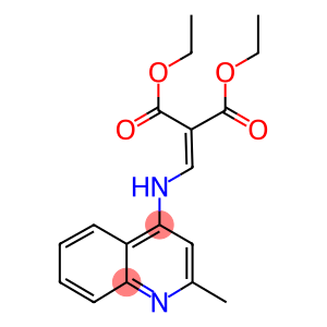 DIETHYL 2-(((2-METHYL-4-QUINOLYL)AMINO)METHYLENE)PROPANE-1,3-DIOATE