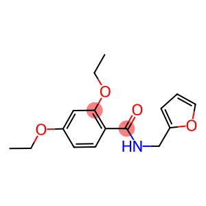 2,4-diethoxy-N-(2-furylmethyl)benzamide