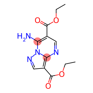 diethyl 7-aminopyrazolo[1,5-a]pyrimidine-3,6-dicarboxylate