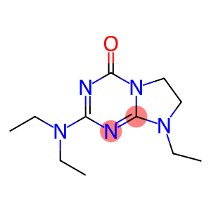 2-(diethylamino)-8-ethyl-7,8-dihydroimidazo[1,2-a][1,3,5]triazin-4(6H)-one