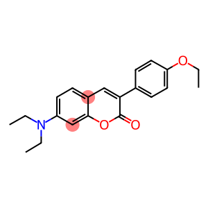 7-DIETHYLAMINO-3(4'-ETHOXYPHENYL)COUMARIN