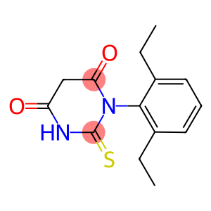 1-(2,6-DIETHYLPHENYL)-2-THIOXODIHYDROPYRIMIDINE-4,6(1H,5H)-DIONE