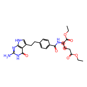 DIETHYL2-(4-(2-(2-AMINO-4-OXO-4,7-DI-H-YDRO-3H-PYRROLO[2,3-D]PYRIMIDIN-5-YL)ETHYL)BENZAMIDO)PENTANEDIOATE