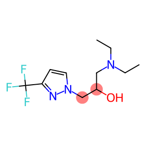 1-(diethylamino)-3-[3-(trifluoromethyl)-1H-pyrazol-1-yl]propan-2-ol