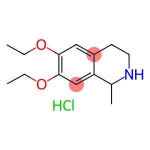 6,7-DIETHOXY-1-METHYL-1,2,3,4-TETRAHYDROISOQUINOLINE HYDROCHLORIDE