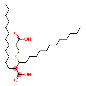 3-(2-Carboxytetradecylthio)pentadecanoic acid