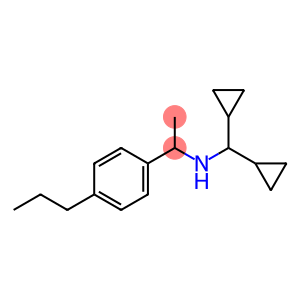 (dicyclopropylmethyl)[1-(4-propylphenyl)ethyl]amine