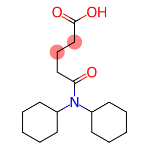 4-(dicyclohexylcarbamoyl)butanoic acid