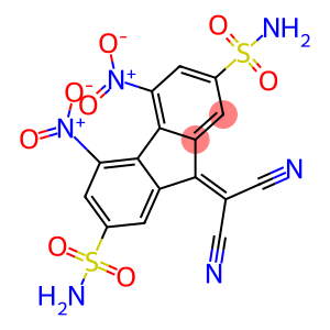 9-(dicyanomethylene)-4,5-dinitro-9H-2,7-fluorenedisulfonamide