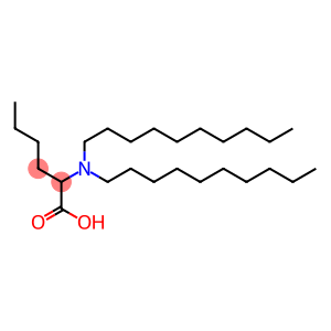 2-(Didecylamino)hexanoic acid