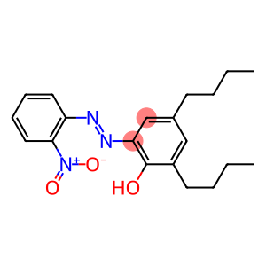 4,6-Dibutyl-2-(2-nitrophenylazo)phenol