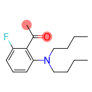 1-[2-(dibutylamino)-6-fluorophenyl]ethan-1-one