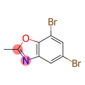 5,7-dibromo-2-methyl-1,3-benzoxazole