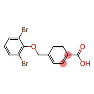 4-(2,6-dibromophenoxymethyl)benzoic acid