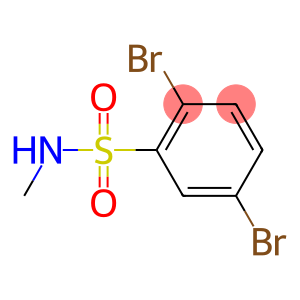 2,5-dibromo-N-methylbenzene-1-sulfonamide