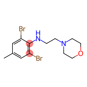 2,6-dibromo-4-methyl-N-[2-(morpholin-4-yl)ethyl]aniline