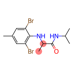 2-[(2,6-dibromo-4-methylphenyl)amino]-N-(propan-2-yl)propanamide