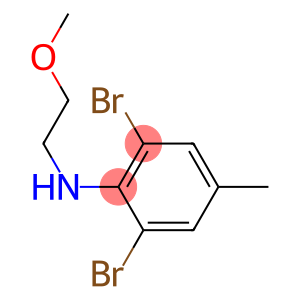 2,6-dibromo-N-(2-methoxyethyl)-4-methylaniline